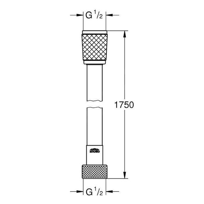 HOSE GROHE VITALIO FLEX TREND