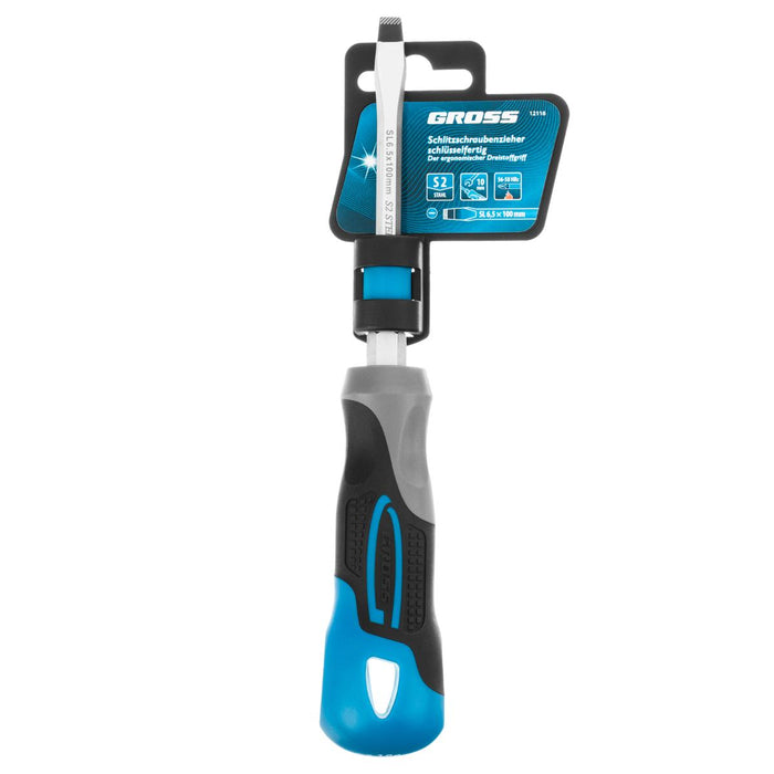 SCREWDRIVER STRAIGHT 6.5X100MM GROSS