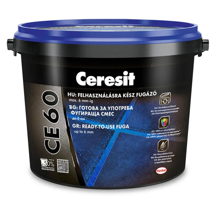GROUTING MIXTURE CERESIT CE 60 CEMENT GRAY - Фуги<<<Лепила за плочки фуги силикони и