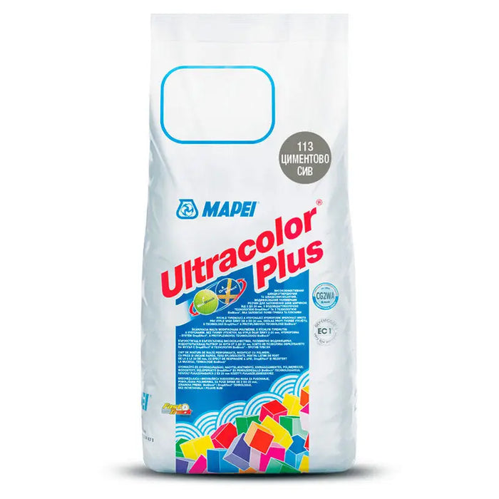 GROUTING MIXTURE ULTRACOLOR PLUS MAPEI CEMENT GRAY 113 - Фуги<<<Лепила за плочки фуги силикони и