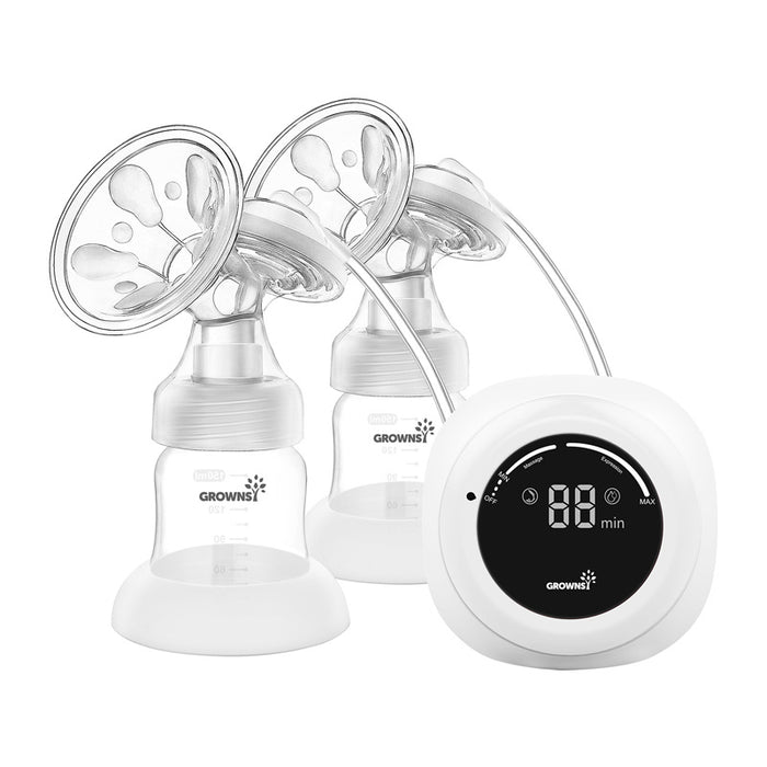 Grownsy double breast pump