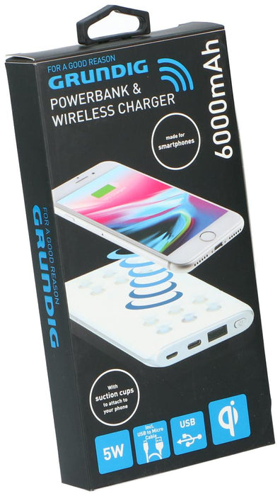 WIRELESS CHARGER 6000MAH 5W GRUNDIG