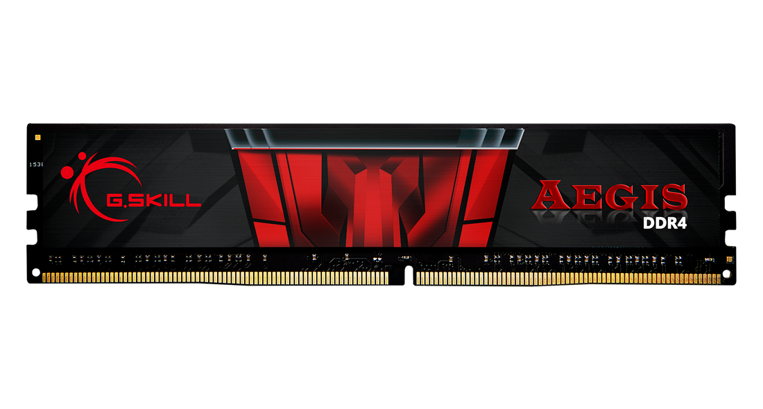 Memory G.SKILL Aegis 16GB(2x8GB) DDR4 3000MHz F4-3000C16D-16GISB