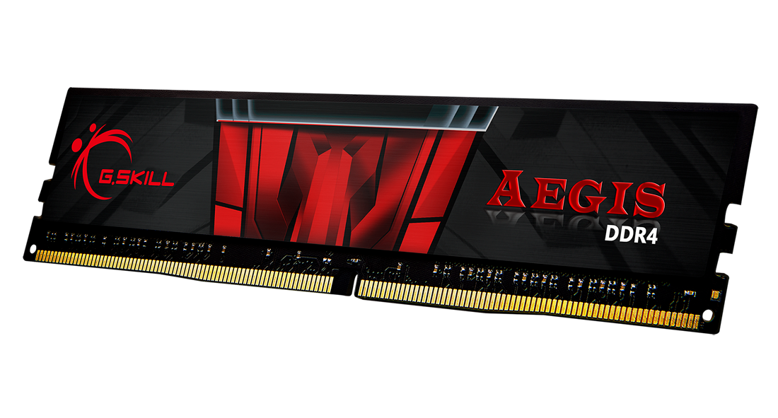 Memory G.SKILL Aegis 16GB(2x8GB) DDR4 3000MHz F4-3000C16D-16GISB