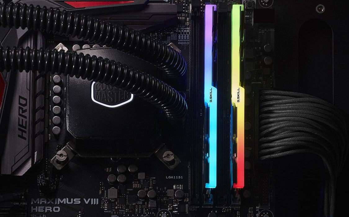 Memory G.SKILL Trident Z RGB 16GB(2x8GB) DDR4 3200MHz F4-3200C16D-16GTZR