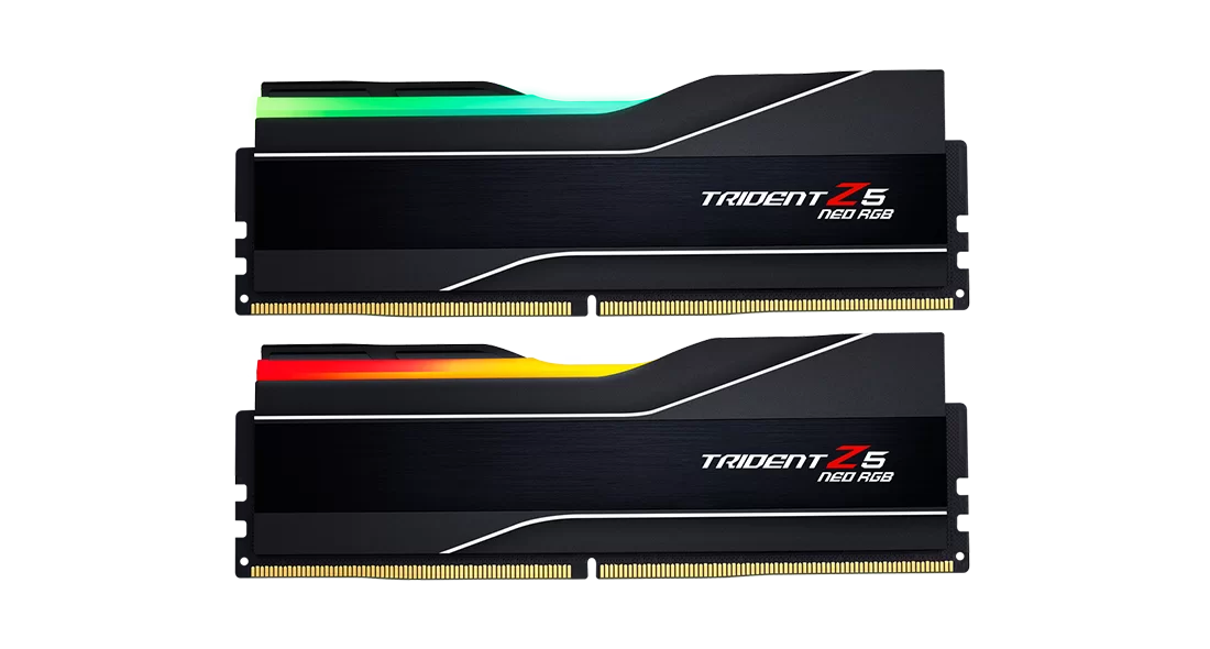 Memory G.SKILL Trident Z5 Neo RGB Black 32GB(2x16GB) DDR5 6000MHz CL30 AMD EXPO