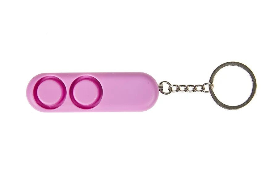 Personal alarm GUARD PIRANHA 2 sirens 130 dB pink (YC-001-PI)