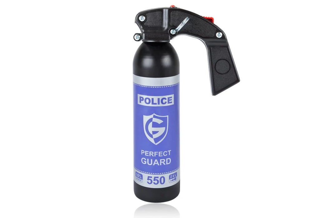 Pepper gas POLICE PERFECT GUARD 550 - 480 ml. gel - extinguisher (PG.550)