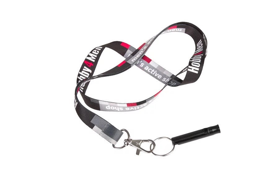 Survival whistle GUARD WHISTLE aluminium Black (YC-010-BL)