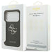 Guess 4G Big 4G Classic Logo case for iPhone 17 Pro Max - black - Cell phone cases and covers<<<HurtelXML