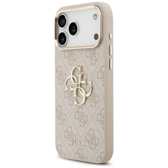 Guess 4G Big 4G Classic Logo Case for iPhone 17 Pro Max - Rose Gold - Cell phone cases and covers<<<HurtelXML