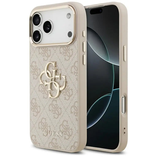 Guess 4G Big 4G Classic Logo Case for iPhone 17 Pro Max - Rose Gold - Cell phone cases and covers<<<HurtelXML