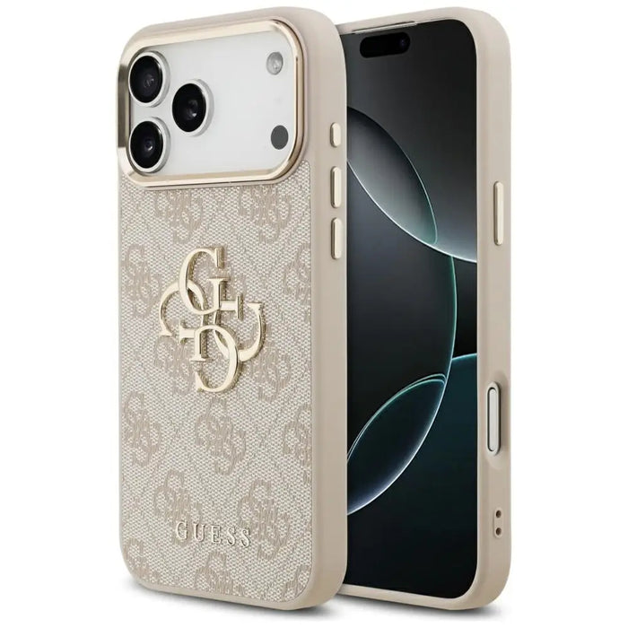 Guess 4G Big 4G Classic Logo Case for iPhone 17 Pro Max - Rose Gold - Cell phone cases and covers<<<HurtelXML
