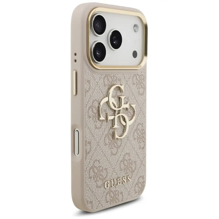 Guess 4G Big 4G Classic Logo Case for iPhone 17 Pro - Rose Gold - Cell phone cases and covers<<<HurtelXML
