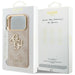 Guess 4G Big 4G Classic Logo Case for iPhone 17 Pro - Rose Gold - Cell phone cases and covers<<<HurtelXML