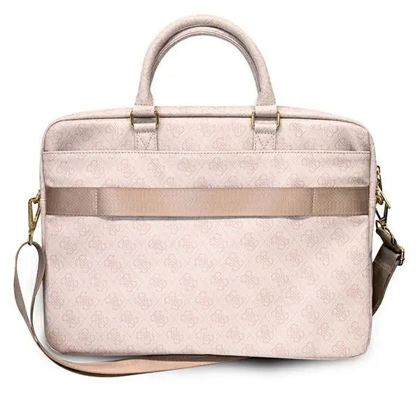 Guess 4G Big Logo bag for a 16’’ laptop - pink - Laptop bags<<<HurtelXML