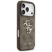 Guess 4G Big Logo Case for iPhone 17 Pro - Brown - Cell phone cases and covers<<<HurtelXML