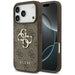 Guess 4G Big Logo Case for iPhone 17 Pro - Brown - Cell phone cases and covers<<<HurtelXML