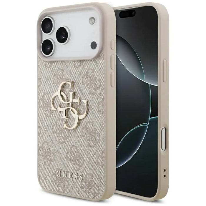 Guess 4G Big Logo Case for iPhone 17 Pro Max - Pink - Cell phone cases and covers<<<HurtelXML