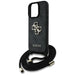 Guess 4G Big Logo Cord Stap Crossbody Case for iPhone 16 Pro Max black - Cell phone cases and covers<<<HurtelXML