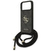 Guess 4G Big Logo Cord Stap Crossbody Case for iPhone 17 Pro Max - Black - Cell phone cases and covers<<<HurtelXML