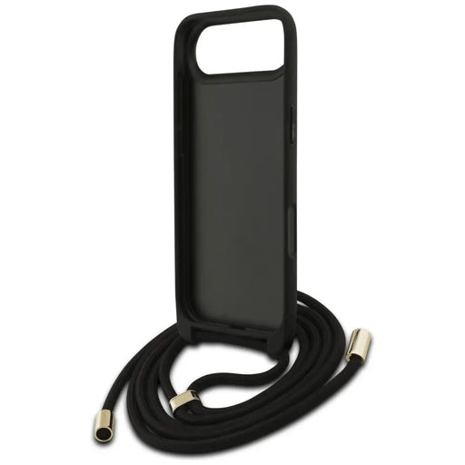 Guess 4G Big Logo Cord Stap Crossbody Case for iPhone Air - Black - Cell phone cases and covers<<<HurtelXML