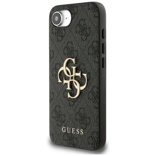 Guess 4G Big Logo iPhone 16e Case - Black - Cell phone cases and covers<<<HurtelXML