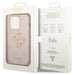 Guess 4G Big Metal Logo case for iPhone 15 Pro - pink - Cell phone cases and covers<<<HurtelXML