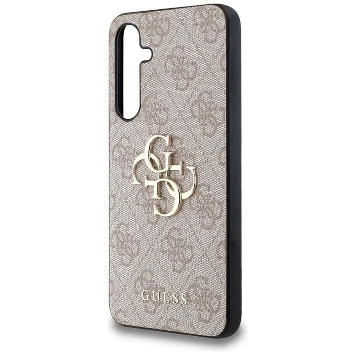 Guess 4G Big Metal Logo case for Samsung Galaxy A35 - pink - Cell phone cases and covers<<<HurtelXML