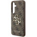 Guess 4G Big Metal Logo case for Samsung Galaxy A55 - brown - Cell phone cases and covers<<<HurtelXML