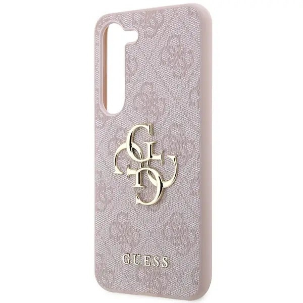 Guess 4G Big Metal Logo case for Samsung Galaxy A55 - pink - Cell phone cases and covers<<<HurtelXML