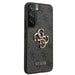 Guess 4G Big Metal Logo Case for Samsung Galaxy S22 - Gray - Cell phone cases and covers<<<HurtelXML