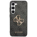 Guess 4G Big Metal Logo case for Samsung Galaxy S24+ - black - Cell phone cases and covers<<<HurtelXML