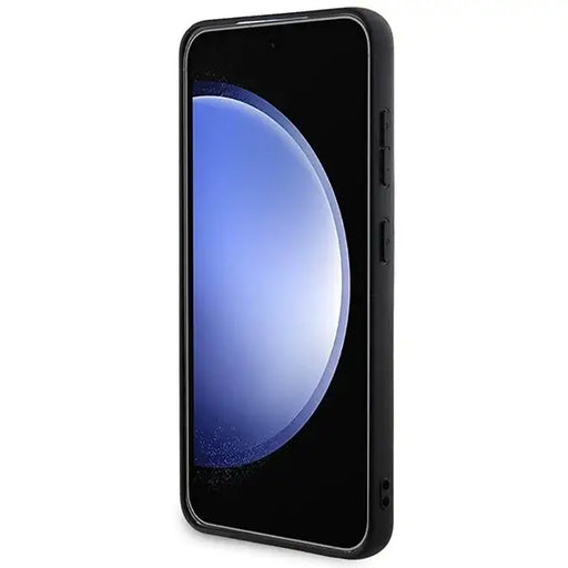 Guess 4G Big Metal Logo case for Samsung Galaxy S24+ - blue - Cell phone cases and covers<<<HurtelXML