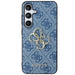 Guess 4G Big Metal Logo case for Samsung Galaxy S24+ - blue - Cell phone cases and covers<<<HurtelXML