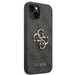 Guess 4G Big Metal Logo iPhone 14 Case - Gray - Cell phone cases and covers<<<HurtelXML