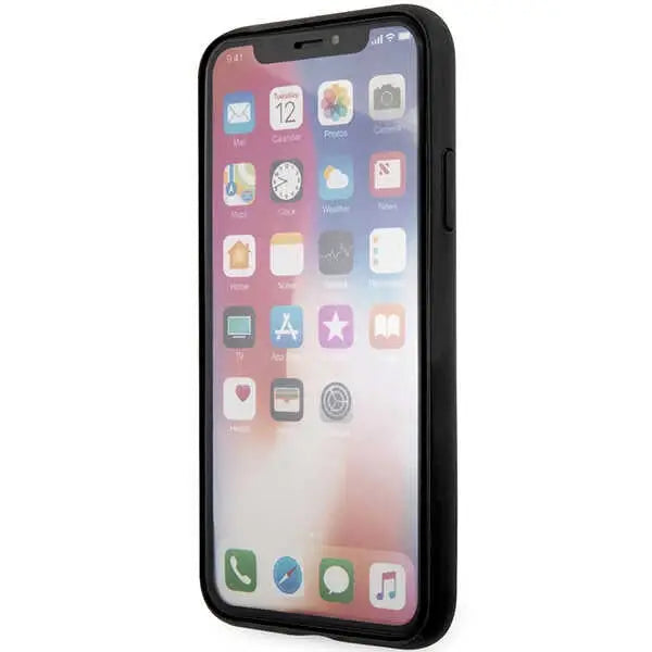 Guess 4G Big Metal Logo iPhone X/XS Case - Gray - Cell phone cases and covers<<<HurtelXML