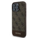 Guess 4G Bottom Stripe case for iPhone 16 Pro - brown - Cell phone cases and covers<<<HurtelXML