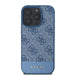 Guess 4G Bottom Stripe case for iPhone 16 Pro Max - blue - Cell phone cases and covers<<<HurtelXML