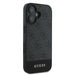 Guess 4G Bottom Stripe iPhone 16 Case - Gray - Cell phone cases and covers<<<HurtelXML