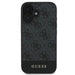 Guess 4G Bottom Stripe iPhone 16 Case - Gray - Cell phone cases and covers<<<HurtelXML