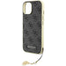 Guess 4G Charms Collection case for iPhone 15 - gray - Cell phone cases and covers<<<HurtelXML