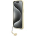 Guess 4G Charms Collection case for iPhone 15 - gray - Cell phone cases and covers<<<HurtelXML