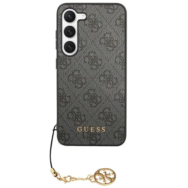 Guess 4G Charms Collection case for Samsung Galaxy A55 - black - Cell phone cases and covers<<<HurtelXML