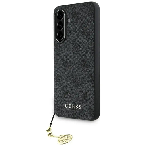 Guess 4G Charms Collection case for Samsung Galaxy A56 - black - Cell phone cases and covers<<<HurtelXML