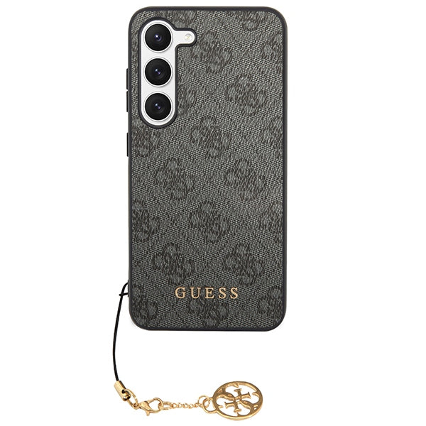Guess 4G Charms Collection case for Samsung Galaxy S24+ - black - Cell phone cases and covers<<<HurtelXML