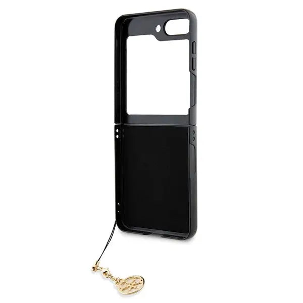 Guess 4G Charms Collection case for Samsung Galaxy Z Flip 5 - brown - Cell phone cases and covers<<<HurtelXML