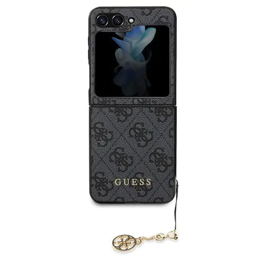 Guess 4G Charms Collection case for Samsung Galaxy Z Flip 5 - gray - Cell phone cases and covers<<<HurtelXML