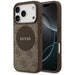 Guess 4G Circle Classic Logo MagSafe case for iPhone 17 Pro - brown - Cell phone cases and covers<<<HurtelXML