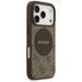 Guess 4G Circle Classic Logo MagSafe case for iPhone 17 Pro - brown - Cell phone cases and covers<<<HurtelXML